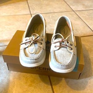 Sperry Laguina natural shoes.